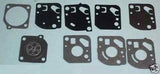 Genuine Zama # GND-18 Carburetor Gasket Kit Fits Many C1U and C1Q Carbs New