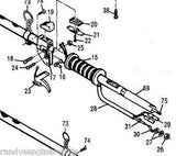 Throttle Cable 322272 McCulloch Craftsman Sears Trimmer Weed Whacker part