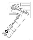 Echo Gear Case assy # 61040057732 fits SRM trimmers