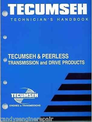Peerless Transmission Manual, 740045, 691218, Tecumseh