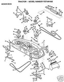 PART AYP CRAFTSMAN MOWER MANDREL PULLEY 153531 173434