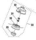 Homelite Ryobi trimmer head UT41002A-1 = 099081003001 assembly