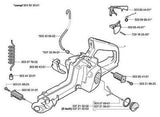 Husqvarna Craftsman Jonsered Part 503400602 Hose