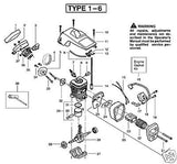 New 530071408 PISTON KIT Chain Saws for Craftsman Poula