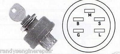 IGNITION STARTER SWITCH AYP SCAG SIMPLICITY GRASSHOPPER