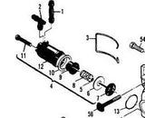 connectors oil pump vintage mcculloch chainsaw parts 84613 83898 fit+