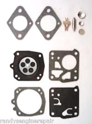 for STIHL 041 AV Tillotson CARB REBUILD KIT COMPLETE NEW Carburetor Repair