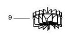impeller POULAN CRAFTSMAN WEED EATER 530401097 electric