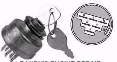 Ignition Switch for AYP,Sears140301,Murray 92556, MTD 725-1717