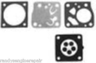 PART KIT TILLOTSON HU CARBURETOR dg2hu gasket diaphragm