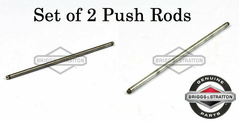 Genuine Briggs & Stratton 690981 Steel & 690982 Aluminum Push Rod Set OEM