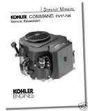 REPAIR Manual Models CV17-CV745 TP-2450-c KOHLER Engine 24-690-07