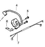 530047442 Grounding Ground Strap Poulan, Craftsman chainsaw part 530 04 74-42