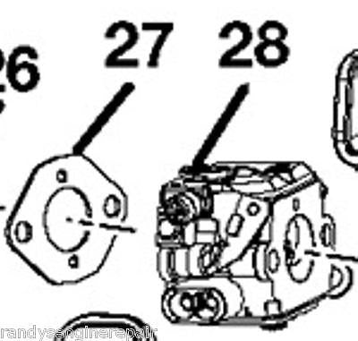 Homelite Ruixing 309360001 Carburetor Carb assy for some 46cc chainsaws RandysEn