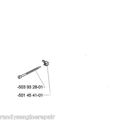 503932801 Jonsered Chainsaw Bar Tensioner 2065 Turbo 362 371 372 more