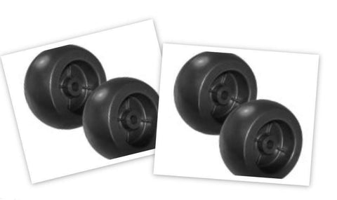 (4) Universal Deck Wheels 5"X2-3/4" Oregon 72-094 753-04856A 92683 AM116299 New