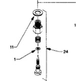 Walbro 100-540 Power Needle Assy fits many LMH carburetor