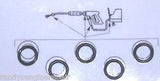 Pack Set of (5) # 2.880-296.0 Karcher O-Ring Pressure Washer Seal - Genuine