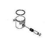 Piston & Ring kit assy Husqvarna 435 435E 440E 435 502625002