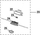 OEM 983797001 000998265 TRIMMER HEAD ASSEMBLY Craftsman, Ryobi, Toro