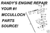 oil pump MCCULLOCH EAGER BEAVER 3.7 TIMBERBEAR 605 610 chainsaw part