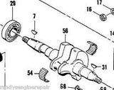 McCulloch roller needle bearings # 69891 fits vintage Go Kart, saw MAC 101 91A 91B 92 93