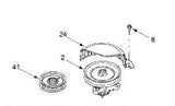 METAL MTD, Craftsman, White 756-0627D IDLER PULLEY