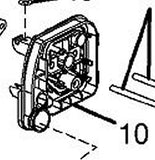 985530002 Homelite, Ryobi, Craftsman Air Filter Box Base Housing