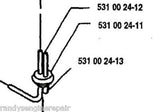 Husqvarna Fuel Gas Petrol Line Hose Kit w/filter for OLD trimmers