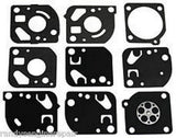 ZAMA # GND-18 CARBURETOR GASKET KIT FOR MANY C1Q AND C1U CARBS GENUINE