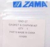 GND-27 Carburetor Gasket & Diaphragm Kit Homelite HBC40 Trimmer 250 200 Chainsaw