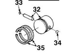 Genuine OEM NOS Homelite Sears XL12 A58903C Complete Piston Assembly Obsolete NLA