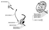 Genuine EHP, AYP Ignition Coil Husqvarna 503901401, mor