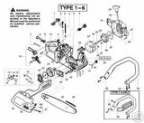 Poulan 530057236 Genuine Oil Cap OEM
