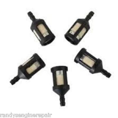 5 pack FUEL FILTER 1/8 CHAINSAW TRIMMER BLOWER TILLER