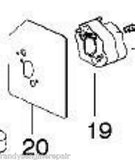 Poulan Weed Eater Craftsman 530057634 Carb Adapter w/gasket! New OEM parts