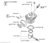 Husqvarna 537022601 Support fits 357xp 359 357 chainsaw