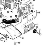 AIR FILTER 68685 91458 MCCULLOCH POWER MAC 6 CHAINSAW