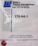 Genuine OEM Walbro 176-64-1 Carburetor Primer Check Valve for Blower Trimmer