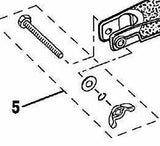 fastener kit ryobi trimmer part pa00249 120650001