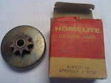 Homelite A69327A 1/4 pitch sprocket w/bearing fits XL2
