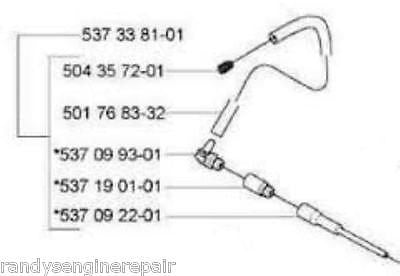 Husqvarna 537338101 Tank Vent Assembly