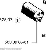 Husqvarna 503 89 65-01, 503896501 Holder fits 261 EPA chainsaw New genuine part