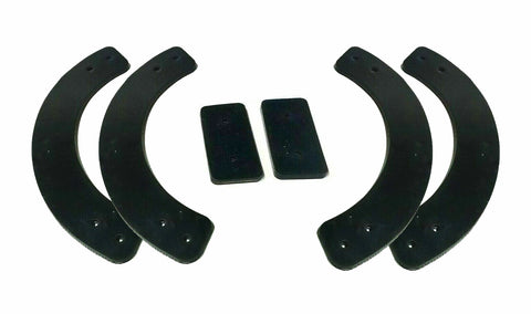 Oregon 73-051 Rubber Paddle Set Replacement for Oregon 73-050 replacement MTD Auger Assembly