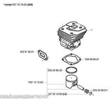 PISTON CYLINDER HUSQVARNA 359 CHAINSAW