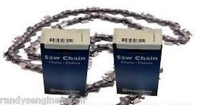 2 PK 20" 3/8" .050" Husqvarna Saw Chain 257 261 460 362