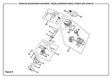 Homelite, Craftsman Air Filter Box Lid Kit Yard Broom Backpacker Vac Attack II MORE