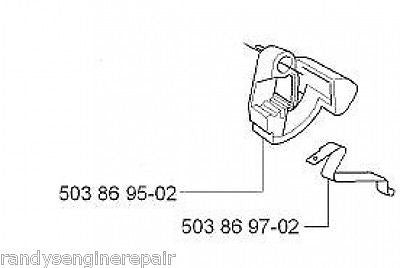 control switch Husqvarna 340 345 350 346 xp 351 353 357