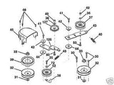 Husqvarna Sears Roper idler pulley 146763 532146763