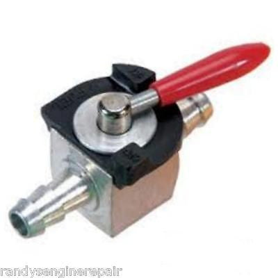 Fuel Shut-Off Valve fits 1/4" Fuel Line Scag 48568 • HIGH QUALITY • Ball Valve